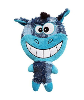 Scoochie Pet Products Happy Day Face Dog Plush Toy, 10.5-Inch