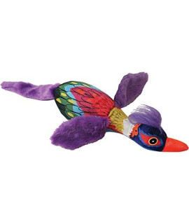 SCOOCHIE PET PRODUCTS Mardi Gras Bird Dog Plush Toy, 19-Inch