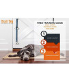 Mighty Paw Tinkle Bells, Premium Quality Dog Doorbells, Housetraining Doggy Door Bells for Potty Training (Grey)