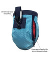Kurgo Dog Training Treat Pouch Bag, Treat Bags for Dogs, Portable Pet Pocket Waist Clip Bag, Reflective Snack Bag for Pets, Includes Clip & Carabiner, Go Stuff-It Bag, Coastal Blue & Chili Red