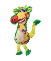 SCOOCHIE PET PRODUCTS Gina Giraffe Dog Plush Toy, 13-Inch