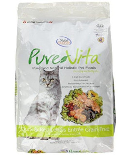 Purevita Grain Free Duck Cat Food 15Lb