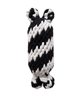 Scoochie Pet Products Super Scooch Braided Rope Man with Squeaker Dog Toy, Large, 9-Inch