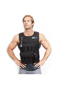 RUNMax Pro Weighted Vest 12lbs 20lbs 40lbs 50lbs 60lbs With Shoulder Pads Option (Without Shoulder Pads, 50lbs)