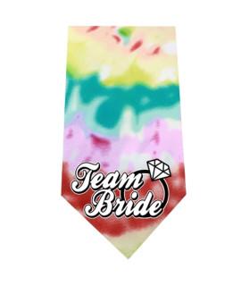 Mirage Pet Products Team Bride Screen Print Bandana Tie Dye