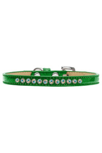 Mirage Pet Products AB crystal Emerald green Puppy Dog Ice cream collar Size 16