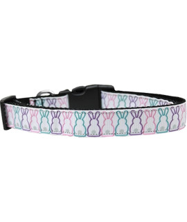 Mirage Pet Products Bunny Tails Nylon Dog collar Large