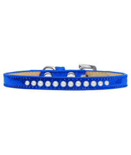 Mirage Pet Products Pearl Blue Puppy Dog Ice cream collar Size 16