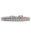 Mirage Pet Products Pearl Silver Puppy Dog Ice cream collar Size 12