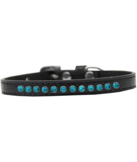 Mirage Pet Products Southwest Turquoise Pearl Black Puppy Dog collar Size 10