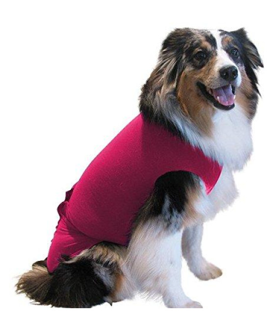 Surgisnuggly Dog Surgery Recovery Suit E Collar Alternative Made With American Textile Protects Your Pets Wounds And Bandages, Aids Hot Spots, And Provides Anti Anxiety Relief Pi Xll