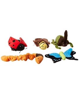 P.L.A.Y. (Pet Lifestyle and You) P.L.A.Y. - Dog Plush Toy with Squeaker Bugging Out Set