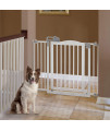 Richell One-Touch Gate II, Dog gate, Fits Openings from 32.1-36.4, White, 30.5 H