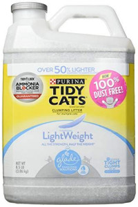 Tidy Cats Lightweight Glade Clear Springs Dust Free Clumping Mulit Cat Litter, 8.5 lbs.
