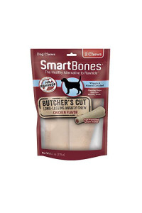 Smartbones ButcherS Cut Long-Lasting Mighty Chew For Dogs, Large, 2 Pack