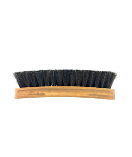 Bickmore Shoe & Boot Shine Brush - 100% Horsehair - Cleaning Brush Great for Waxing, Polishing, Buffing Finished Leather