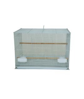 YML Small Breeding Cage, 24 x 16 x 16, White