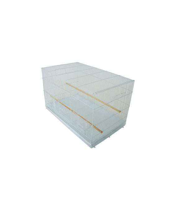 YML Medium Breeding Cage, 30 x 18 x 18, White