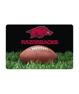 gameWear NcAA Arkansas Razorbacks classic Football Pet Bowl Large Mat, One Size, Brown