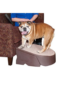 Pet Gear Stramp Stair and Ramp Combination, Dog/Cat Easy Step, Lightweight/Portable, Sturdy, Extra Wide, Gentler Sloped