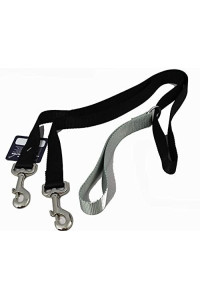 2 Hounds Freedom No Pull 1 Inch Training Leash ONLY Works with No Pull Harnesses Black