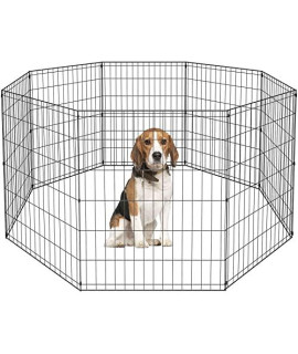BestPet 36 Tall Dog Playpen Crate Fence Pet Kennel Play Pen Exercise Cage