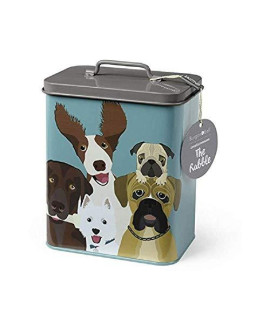Burgon & Ball Creaturewares Gcrdog Pet Food Storage Tin The Rabble Dog