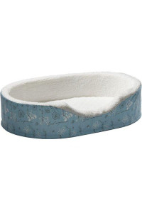 Midwest Homes for Pets Orthopedic Nesting Bed Script, Blue, 36"