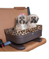 Pet Gear Booster Seat for Dogs/Cats, Removable Washable Comfort Pillow + Liner, Safety Tethers Included, Installs in Seconds, No Tools Required 2 Sizes, 3 Colors, 20 inch