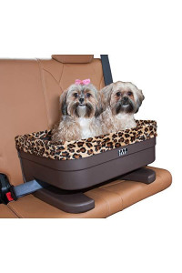 Pet Gear Booster Seat for Dogs/Cats, Removable Washable Comfort Pillow + Liner, Safety Tethers Included, Installs in Seconds, No Tools Required 2 Sizes, 3 Colors, 20 inch