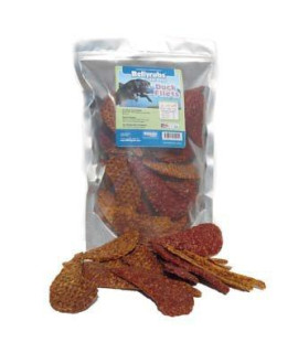 Bellyrubs Duck Fillet Strips for Small to Large Dogs 20oz Real Duck Jerky Sticks All-Natural gluten & grain Free Duck Jerky Treats High Protein Dog Training chews Made in USA