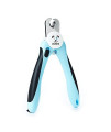 PetSpy Best Dog Nail Clippers and Trimmer with Quick Sensor - Razor Sharp Blades, Safety Guard to Avoid Overcutting, Free Nail File - Start Professional & Safe Pet Grooming at Home