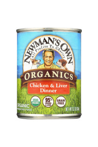 Newmans Own gluten-Free chicken & Liver Dog Food 12.7 Oz