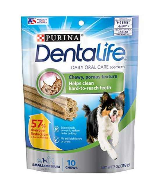 Purina Dentalife Daily Oral Care Small/Medium Dog Treats