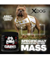 Muscle Bully Gains - Mass Weight Gainer, Whey Protein for Dogs (Bull Breeds, Pit Bulls, Bullies) Increase Healthy Natural Weight, Made in The USA (45 Servings (Trial Size))