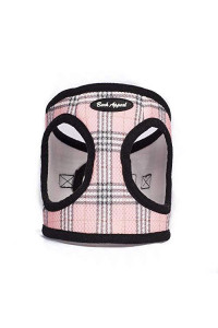 Bark Appeal Mesh Step in Harness, XX-Large, Pink Plaid