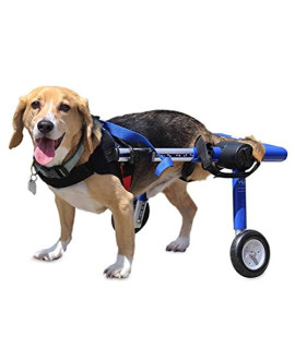 Walkin Wheels Dog Wheelchair - for Medium Dogs 26-49 Pounds - Veterinarian Approved - Dog Wheelchair for Back Legs