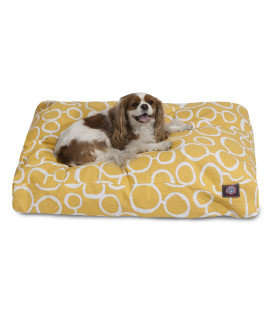 Majestic Pet Fusion Yellow Small Rectangle Pet Bed