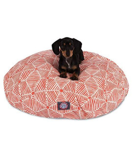 Majestic Pet charlie Salmon Small Round Pet Bed