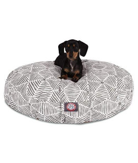 Majestic Pet charlie gray Small Round Pet Bed