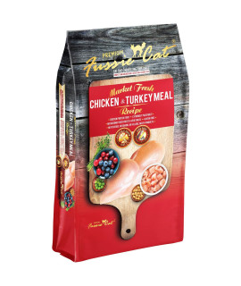 Fussie Cat Market Fresh Chicken & Turkey Meal Formula Grain-Free Dry Cat Food 10lb
