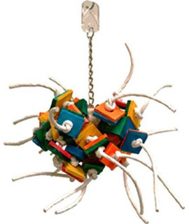 Zoo-Max Fireball Bird Toy, Medium 14 x 10