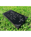 Pet Memorial Stones Personalized Granite Dog Cat Horse Crosss Gravestone Garden Pet Grave Markers