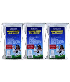 Earth care Odor Removing Bag Stinky Smells Pet Odor etc (3 Pack)
