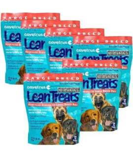 Lean Treats - Nutritional Rewards for Large Breed Dogs - 6 packs