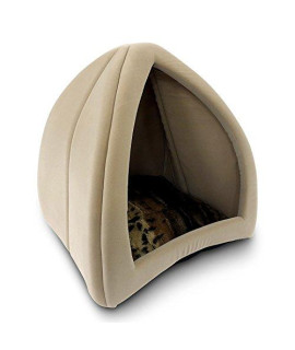 Stuft Purr Tent Moccasin Cat Bed