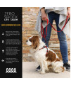 EzyDog Zero Shock Leash LITE - Best Shock Absorbing Bungee Dog Leash & Training Lead - Double Handle Reflective Leash for Traffic Control - for Walking, Jogging and Running (72", Orange)