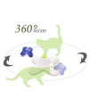 All for Paws Interactive Cat Butterfly Flutter Replacements Cat Fun Playing Toy, Re-Fill - 6 Pack