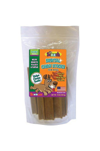 Dental Chew Sticks for Dogs by Mr. Scooch Made in U.S.A Helps Remove Plaque, Tartar and Freshens Breath for Teeth Health (Chicken, L)