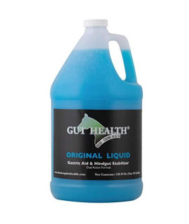 Gut Health Horse Ulcer Supplement - Original Top Dress (1 Gallon) - Ulcer Aid for Horses That Promotes Weight Gain, Improved Mood, Coat, and Hoof Growth